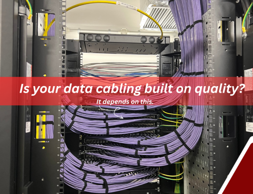 The Importance of Tidy & Correct Data Cabling