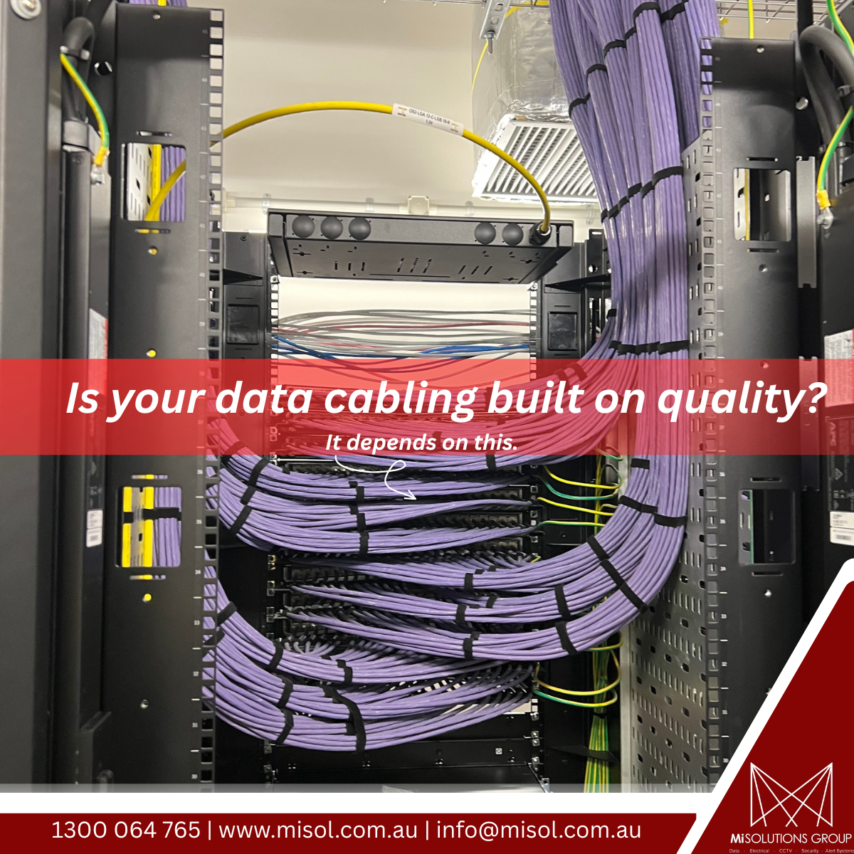 Is your Data Cabling built on Quality?